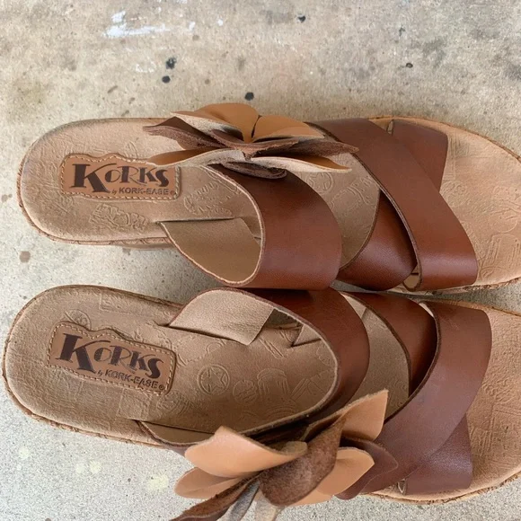 KORK EASE slip on wedge sandal - Picture 5 of 10